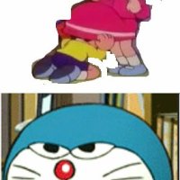 naked comics doraemon