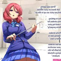 cartoon anime chastity spanking stories