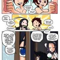 nezuko xxx comic
