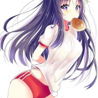 anime girl gym clothes