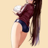anime girl gym clothes