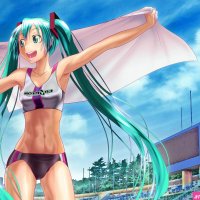 anime girl gym clothes