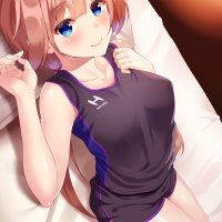 anime girl gym clothes