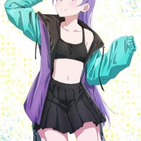 anime girl gym clothes