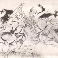 tribbing sexfight comics
