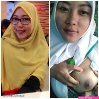 jilbab lugu pamer toket