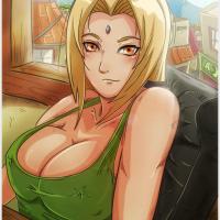 tsunade art nude
