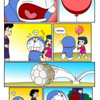 follando en doraemon comics
