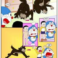 follando en doraemon comics