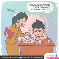 komik ibu dan anak