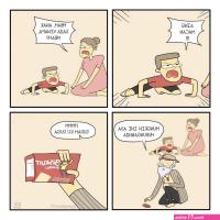 komik ibu dan anak