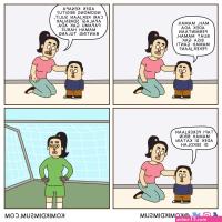 komik ibu dan anak