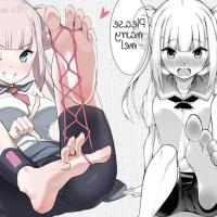 anime foot fetish comic