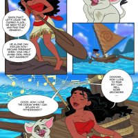 porn comics princess moana