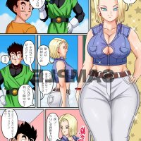 18号が優しく筆おろししてくれる本 七龍珠z 33p 1/33
