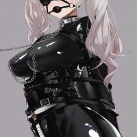 anime bondage latex costume