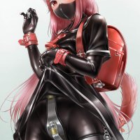 anime bondage latex costume