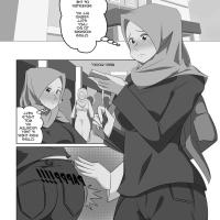 hijab nude cartoon pic