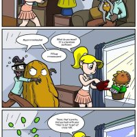 peashooter orn comics