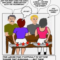 comics about nude embarrassing spanks