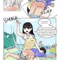 comics about nude embarrassing spanks