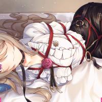 anime pantyhose shibari comic