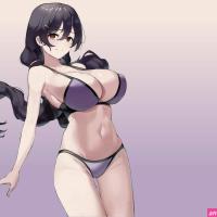 big boob anime