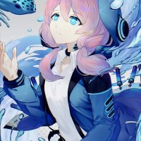 top best 50 anime female gamers with blue eyes and pink hair