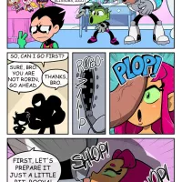 robin confesses to raven porncomics