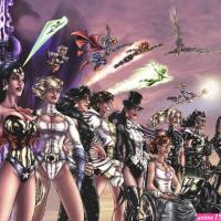 batman power girl leandrocomics collection
