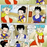 goten trunks and chi chi porn comics