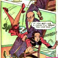 cartoon and comics spanking porn art