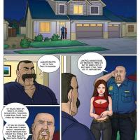 cartoon and comics spanking porn art