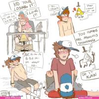 bill x dipper gay porn comics