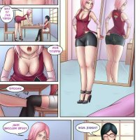 sakura et sarada nude sexy