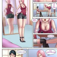 sakura et sarada nude sexy