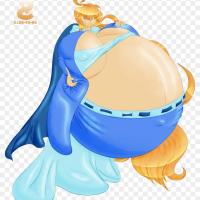 sexy food bekly stuffing anime girls