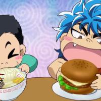 sexy food bekly stuffing anime girls