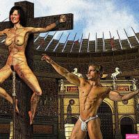 crucifixion comics porn