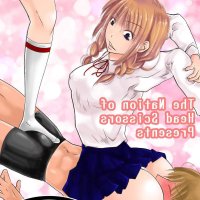 anime at home head scissors comics