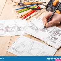 anime at home head scissors comics