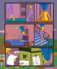 marge simpson sex comics