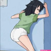 bondage poop diaper anime