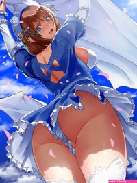 anime girls upskirt
