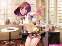 anime girls upskirt