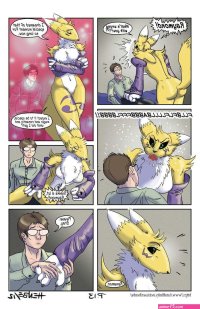 renamon latex inflation my hintai comics