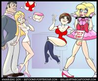 knave foot ballbusting toon