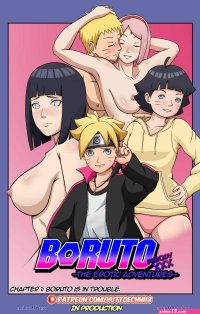 boruto hassex with hinata comics