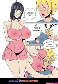 boruto hassex with hinata comics