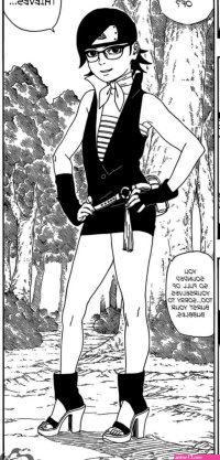 sarada sexy comics hinata